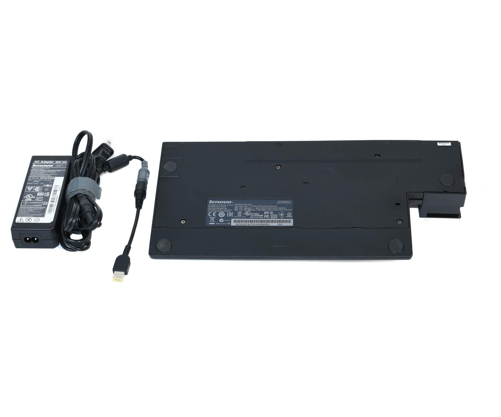 Lenovo ThinkPad Pro Dock Type 40A1 40A10090US T460 T470 X260 X270 w/90W Adapter 