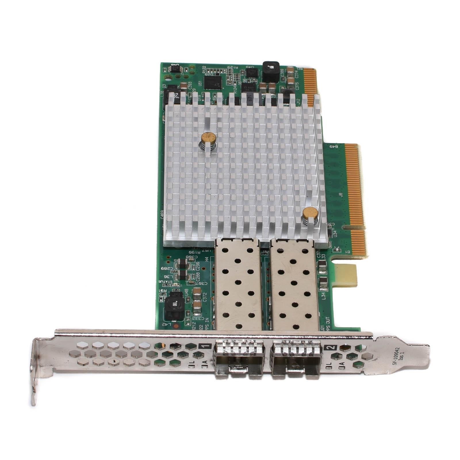 SolarFlare SFN7322F SFP Dual-Port 10GbE PCIe 3.0 Onload PTP Server I/O Adapter