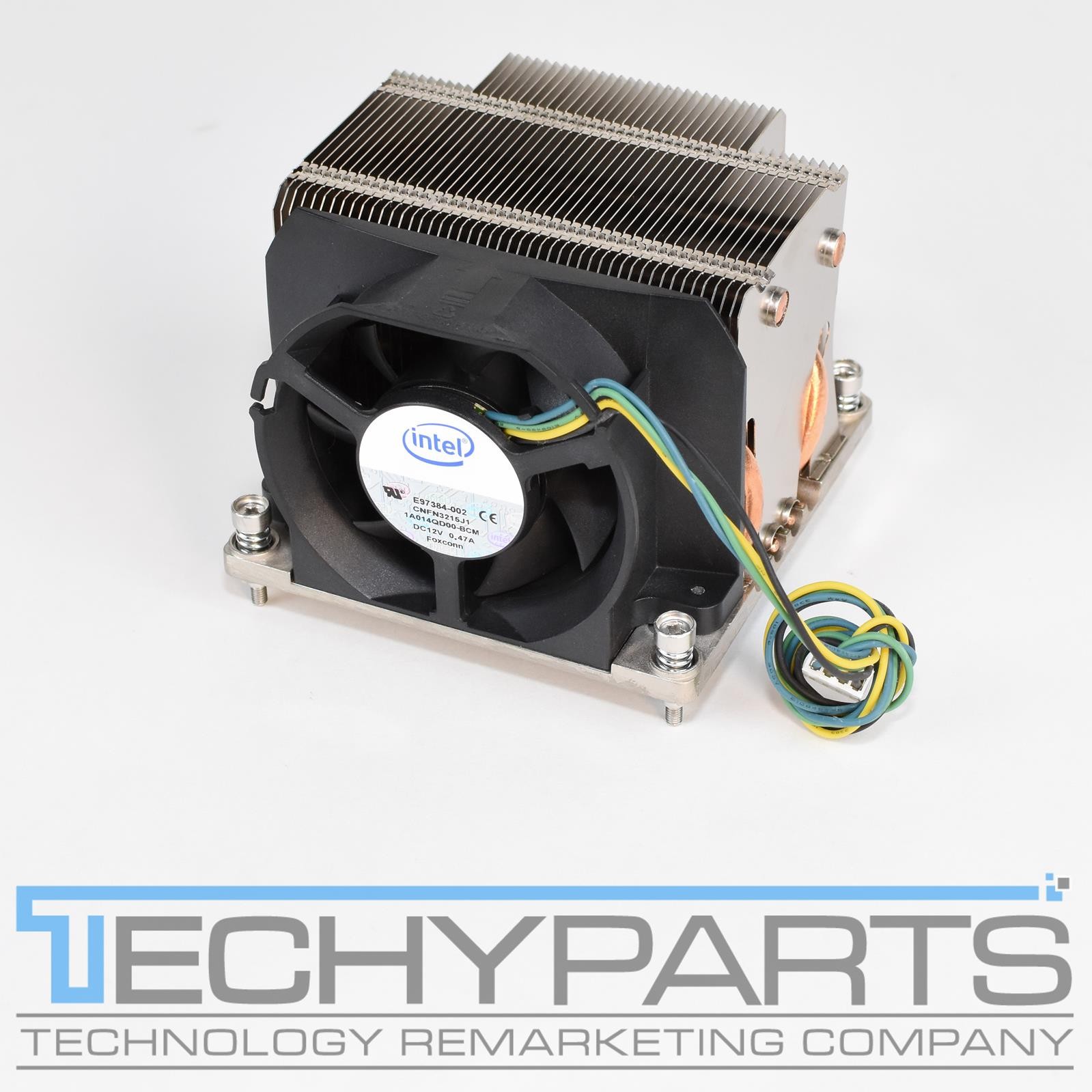 Lad os gøre det tirsdag let at blive såret Intel Xeon Socket LGA1366 Heatsink Cooler Fan Copper Base Heatpipe  E97384-002